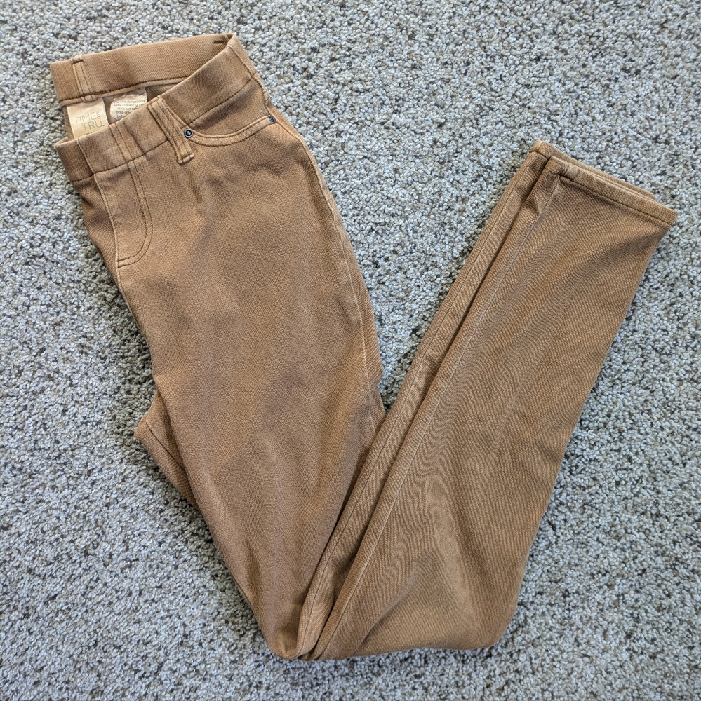 Brown jeggings